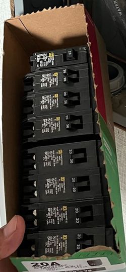 [8] 20 AMP BREAKERS!!$300