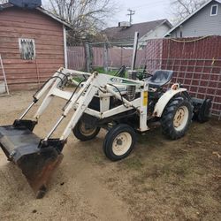 Bolens Iseki Tractor W/ Frontloader& Rototiller