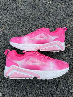 FILA Pink Tie-Dye Size 7W 5.5M