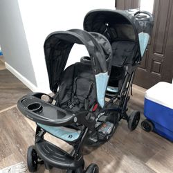 Double Seated stroller 