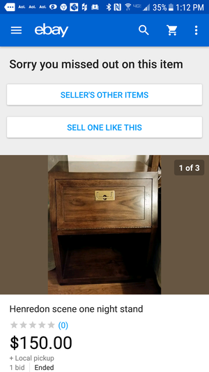 3 Pieces Henredon Scene One Bedroom Furniture Vintage Queen Storage Headboard Dresser And Nightstand For Sale In Chesapeake Va Offerup
