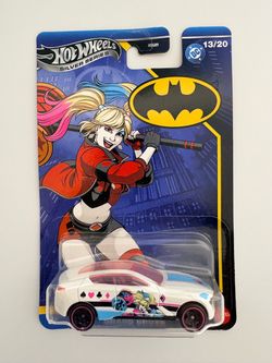 Hot Wheels Silver Series Harley Quinn DC Batman Car