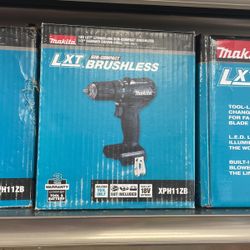 Makita 18v LXTbrushless 1/2” Hammer Driver Drill 