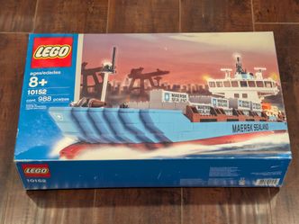 LEGO 10152 Maersk Sealand Container Ship 2004–New Sealed Retired rare