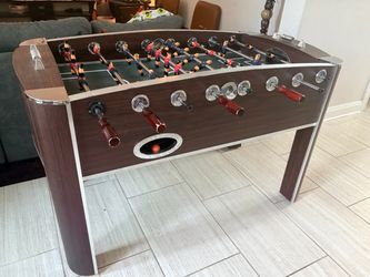 Sportcraft heavy duty Foosball Table w/ bottle cups  holder