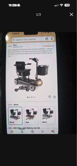 Electric Rascal scooter