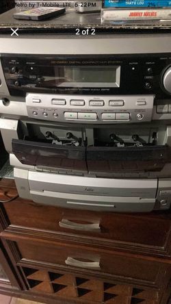 Cassette Cd Player And Record Player 
