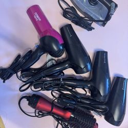 Remington吹风机Hair Styling Tools Bundle – Hair Dryers, Blow Dryer Brush & Steam Iron