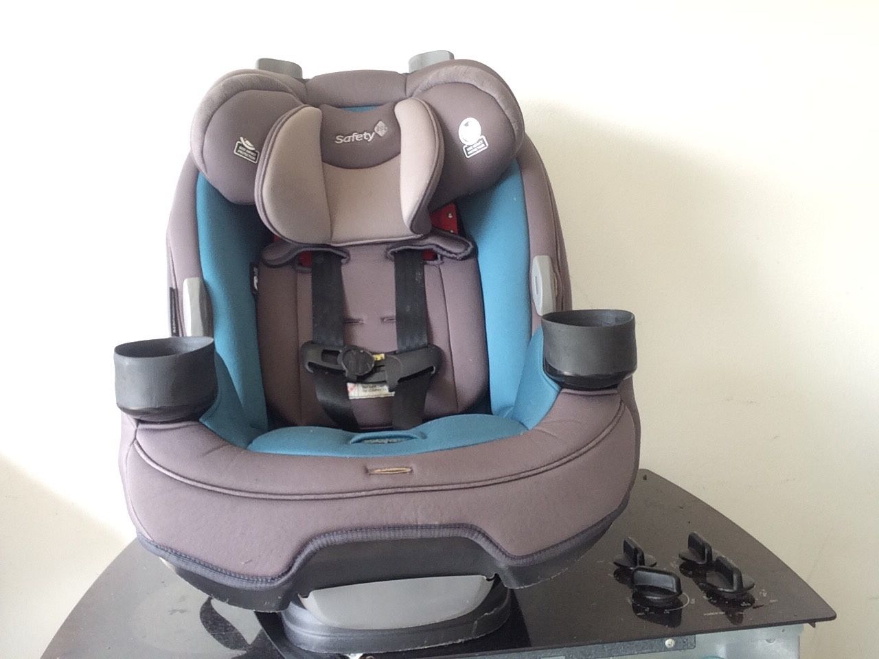 Car Seat-Safety 1st Grow and Go 3-in-1 convertible car seat-Blue coral