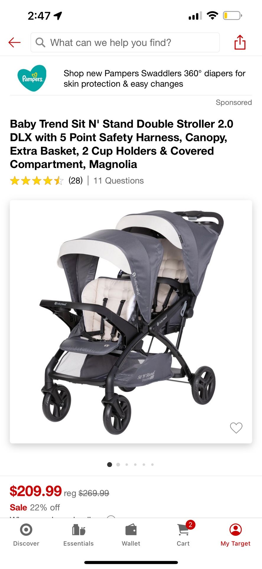 Double Stroller
