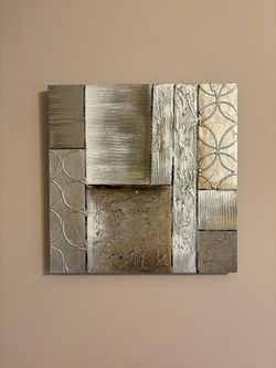 Abstract Textured Wall Art Panel
