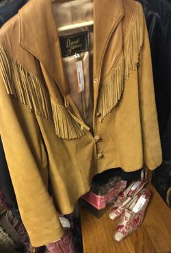 David James Leather Suede Jacket, 9/10