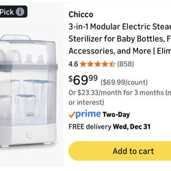 Chico Bottle Sterilizer