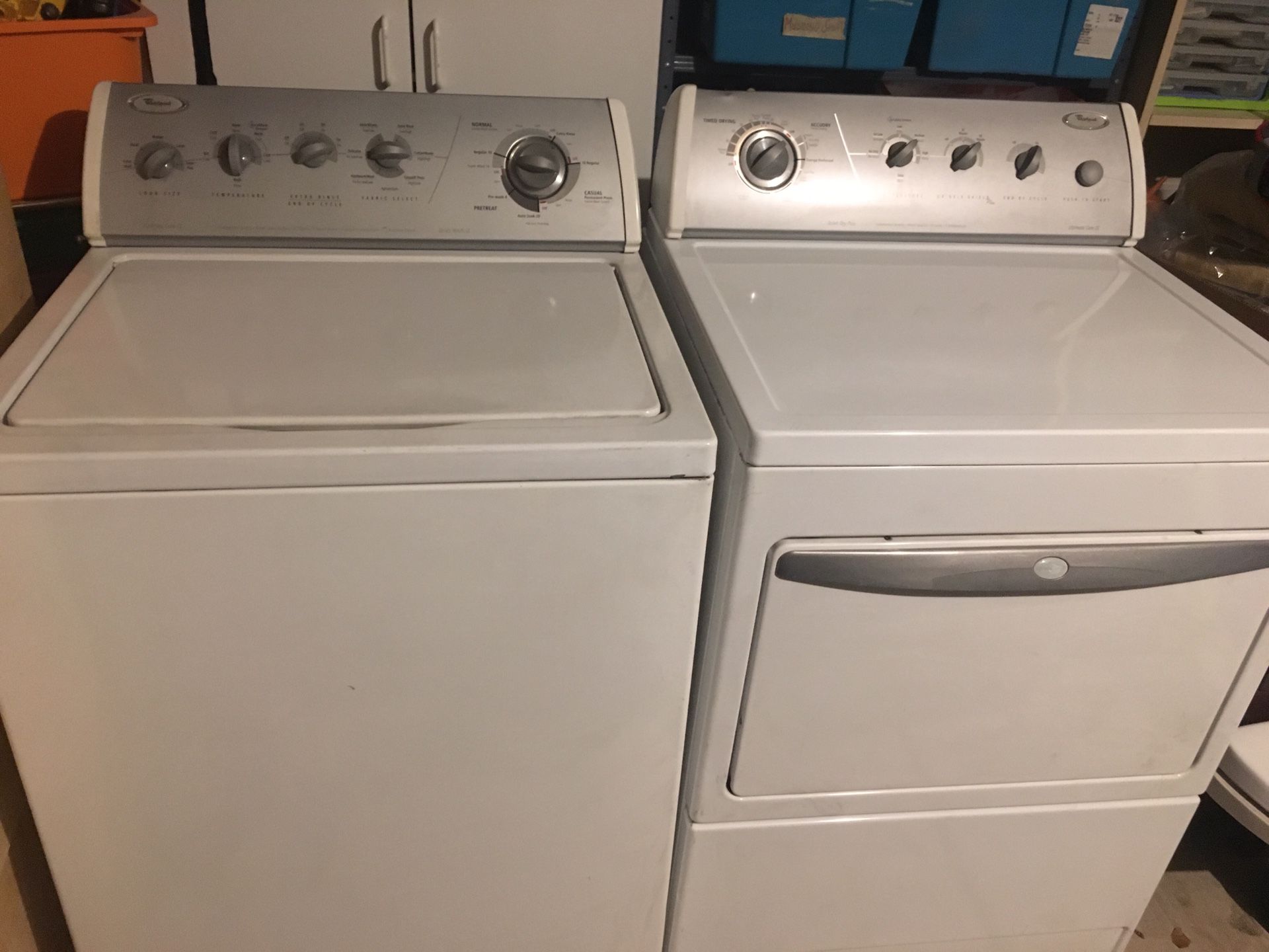 Whirlpool Gold Washer / Dryer set - Ultimate Care II