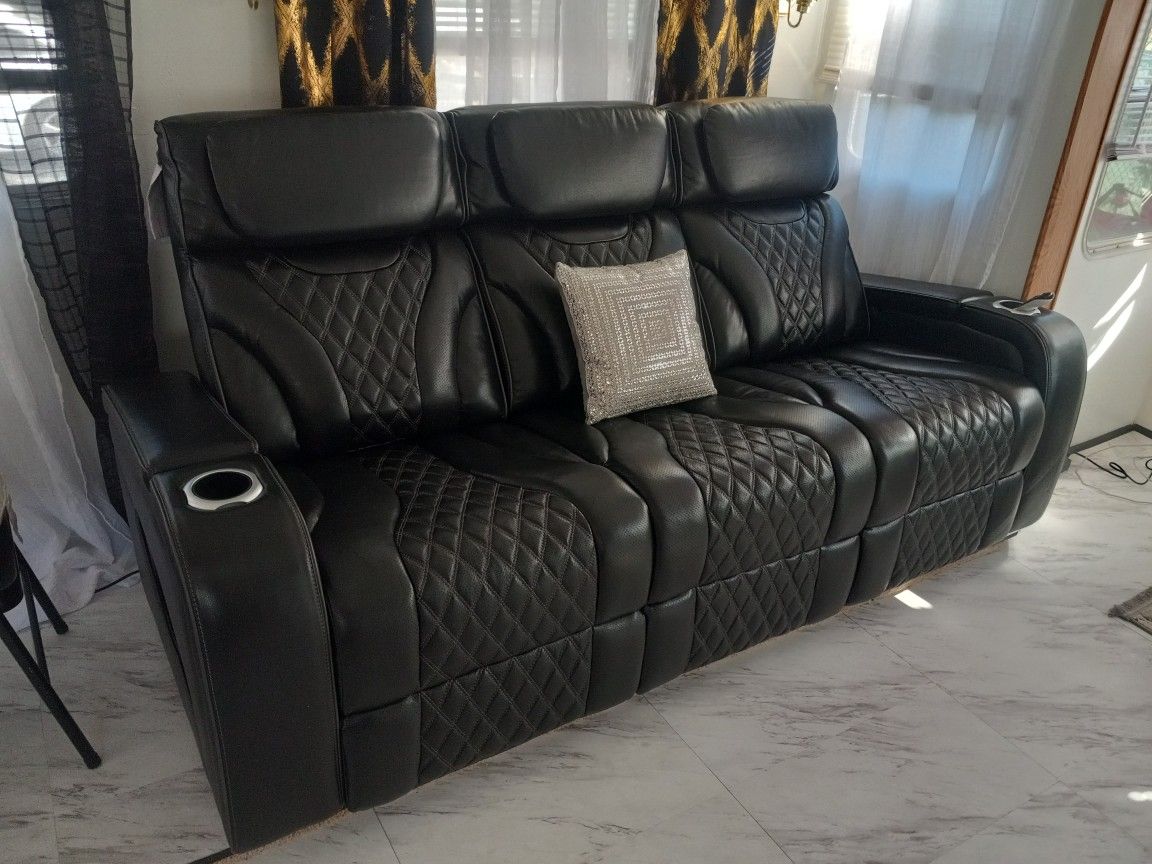 Leather Sofa