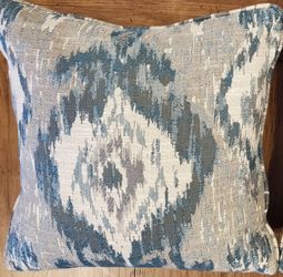 Two 15"x15" downfilled pillows from Ethan Allen