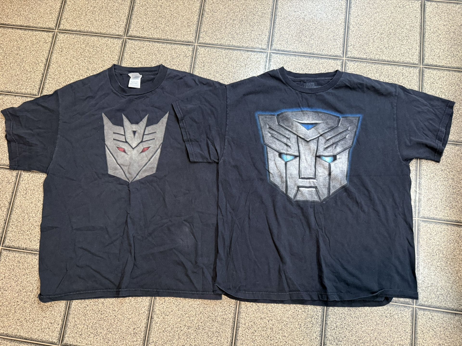 Transformer Tshirts Sz Large