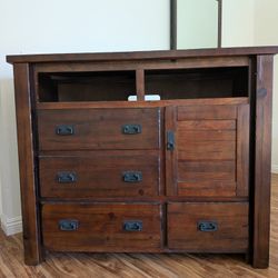 Wood Storage Cabinet/ Dresser 