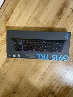 Logitech G915 TKL Wireless RGB Mechanical Gaming Keyboard - Lightspeed