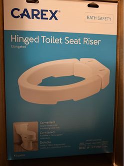 Carex toilet seat riser “brand new never been taken out “ of the