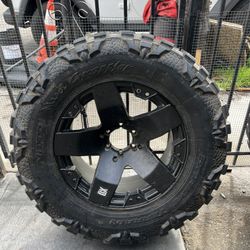 XD Wheels XD775 Rockstar Black Full Set 