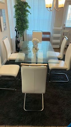 Dining table with tree and matching frames