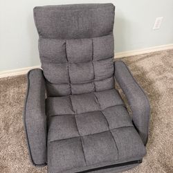 adjustable folding floor chair