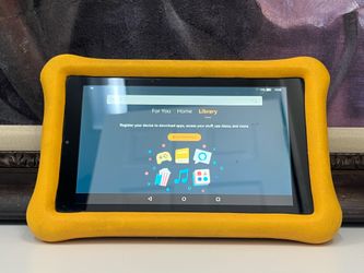Amazon Fire 7 7th Gen 7” Yellow Case Tablet 16GB - $29