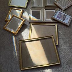 12 Different Size Frames. Take All For $60