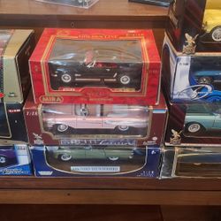 1 18 Scale Diecast Cars Collection of 10 New
