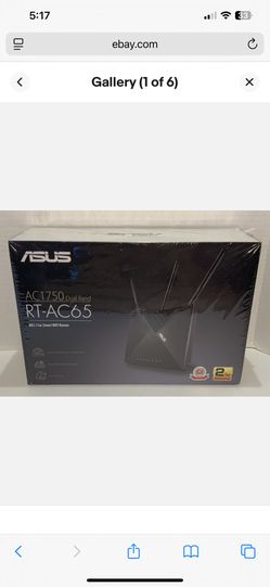 ASUS AC1750 RT-AC65 Dual Band Smart WiFi Router