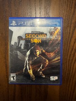 Second Son PS4 Game Disc