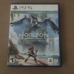 Ps5 Horizon Forbidden West-no scratches