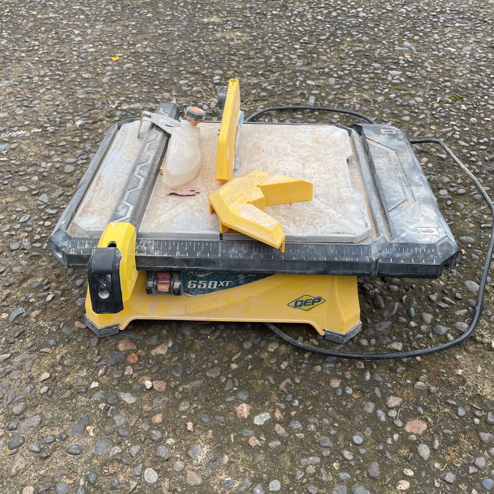 QEP Tile Wet Saw 650XT for Sale in Tigard, OR OfferUp