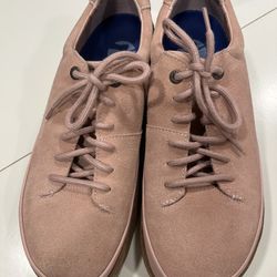 Shoes Pink Suede Leather Birkenstock 