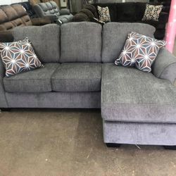 Brise Slate Sofa Chaise / couch  