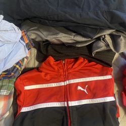 Boys big Lot Of Clothes 68 Pieces
