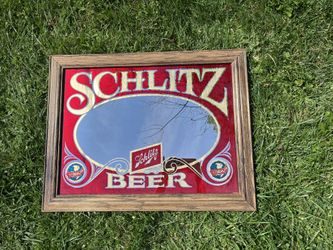 Schlitz Bar Mirror
