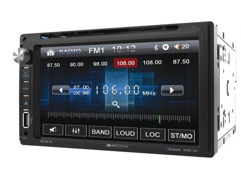 Soundstream VR-651b Radio Receiver / Se Habla Español