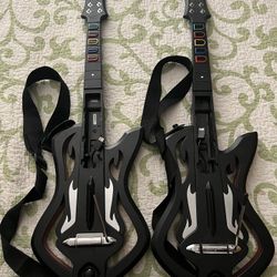 Guitar Hero Warrior of Rock Nintendo Wii Guitar Controller