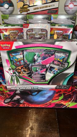 Pokemon Iron Valient Ex Box