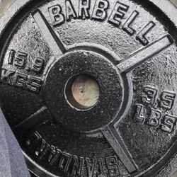 Standard Barbell 35lbs