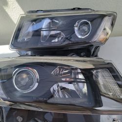 14-16 Jeep Grand Cherokee Headlights Luces Faros Micas Calaveras 