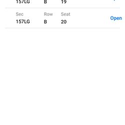 Dodger Tix Sat July 23