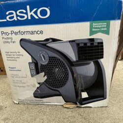 Lasko Pro Performance 10" 3 Speed Pivoting Blower Electric Household Fan