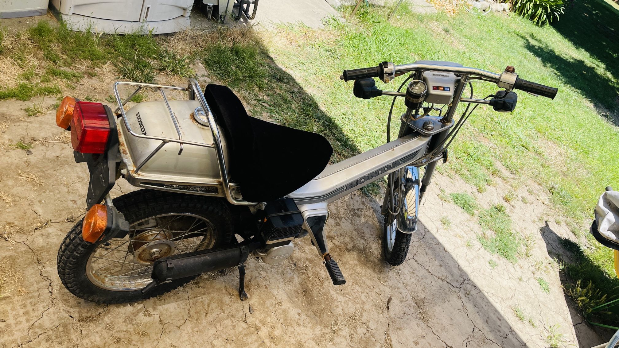 Gas scooter