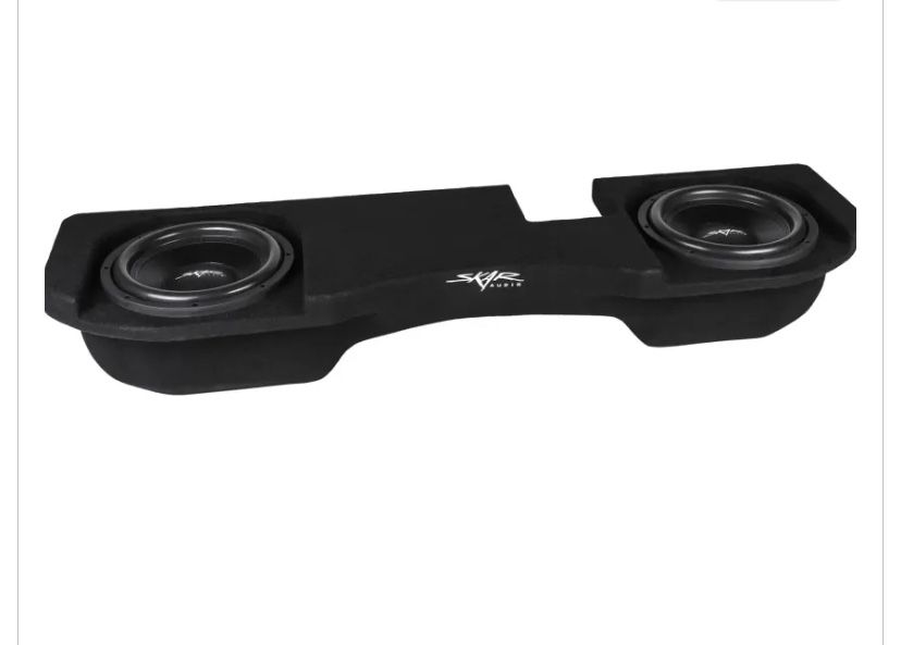Skar Audio Ram 09-2018 Duel 12” Sub Box And Woofer