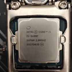 Intel I5 9400f CPU For Gaming Pc Computer Desktop 