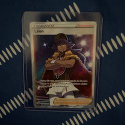Pokemon - Leon Full Trainer Card