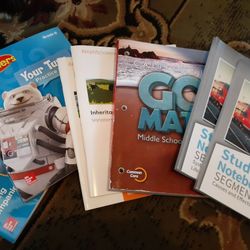 6th GRADE WORK BOOKS